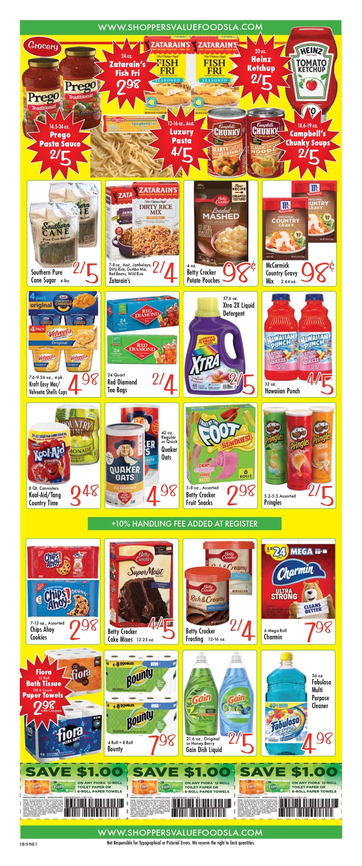 Print Weekly Specials | Shoppers Value Foods | Airline Highway - 5932 ...